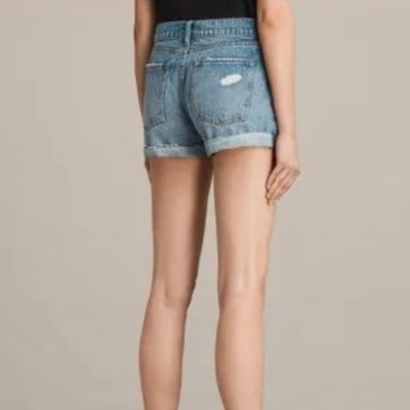 AllSaints Denim Shorts - Picture 5 of 5